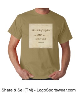 The Bill of Rights - Unisex Tan Design Zoom