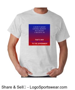 I Hate Paying Taxes - Unisex Ash Design Zoom